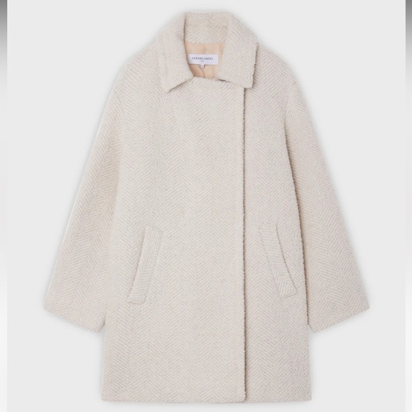 NWT Gerard Darel Paris Soline Wool Mohair Jacket Coat (SOLD OUT!!!!!!!!) - Picture 2 of 15